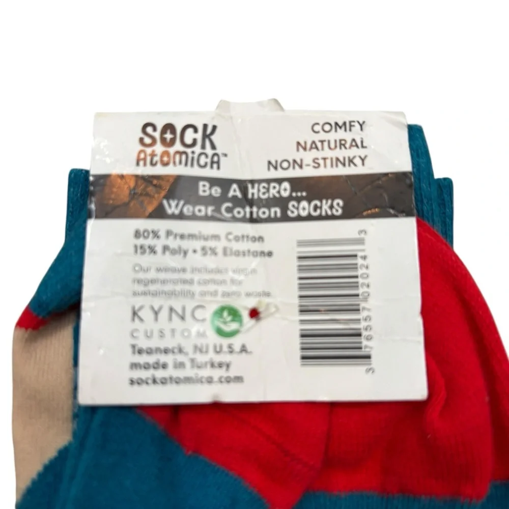 Brand new in Package Cotton‎ Novelty Socks Unisex, LAS VEGAS Skyline Patterned